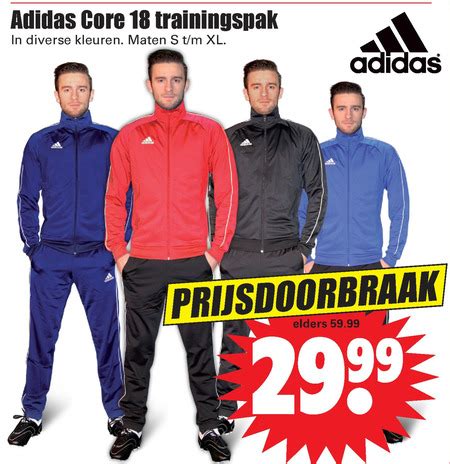 aanbieding trainingspak adidas